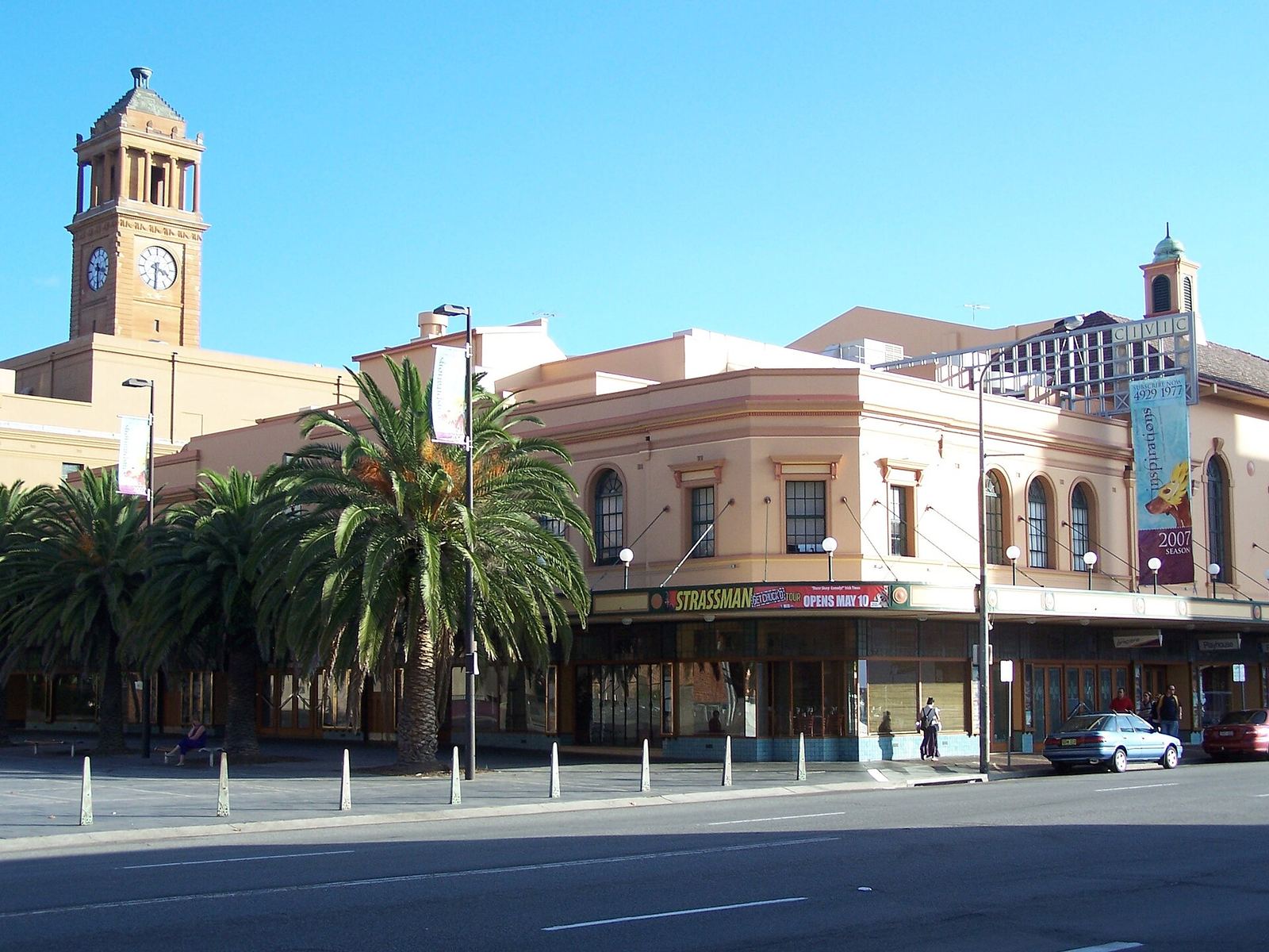The Civic Theatre building in Newcastle